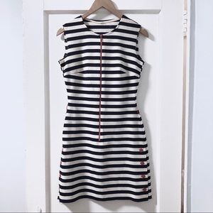 Vintage Mod Striped Sailor Dress
